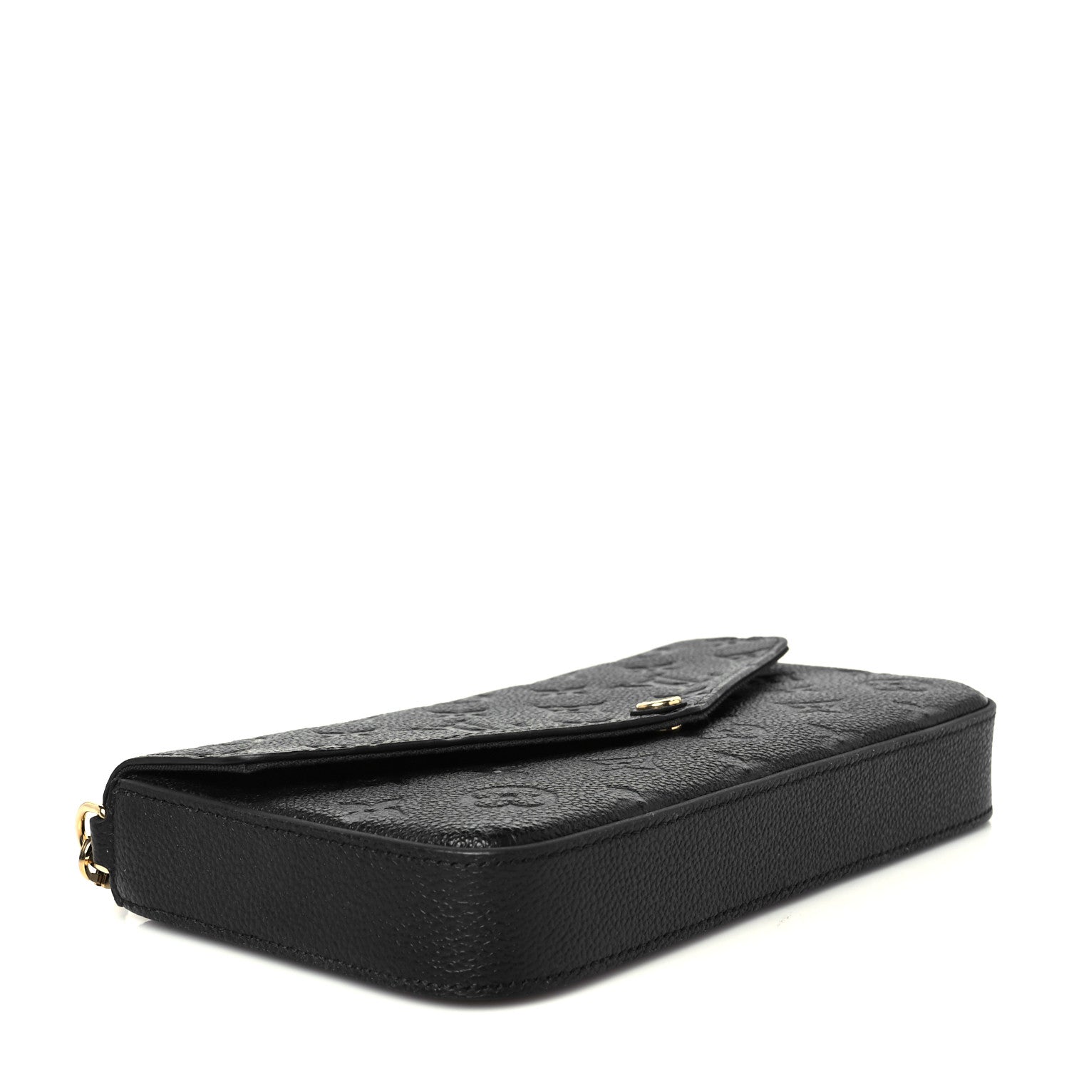 Louis Vuitton Empreinte Pochette Felicie Chain Wallet Black 5 of 15