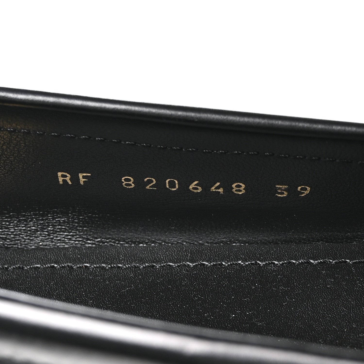 Saint Laurent Calfskin Penny Loafers 39 Black 8 of 9
