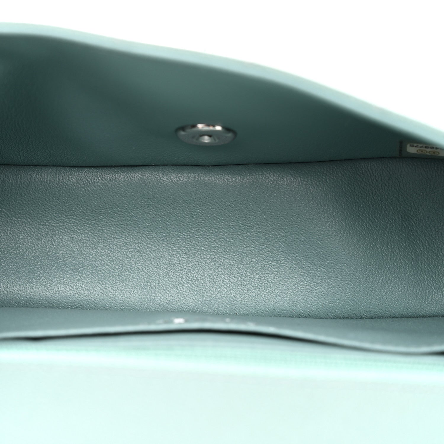 Chanel Caviar Quilted Mini Rectangular Flap Green 5 of 10