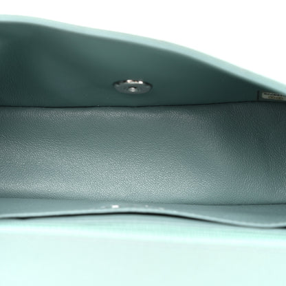 Chanel Caviar Quilted Mini Rectangular Flap Green 5 of 10
