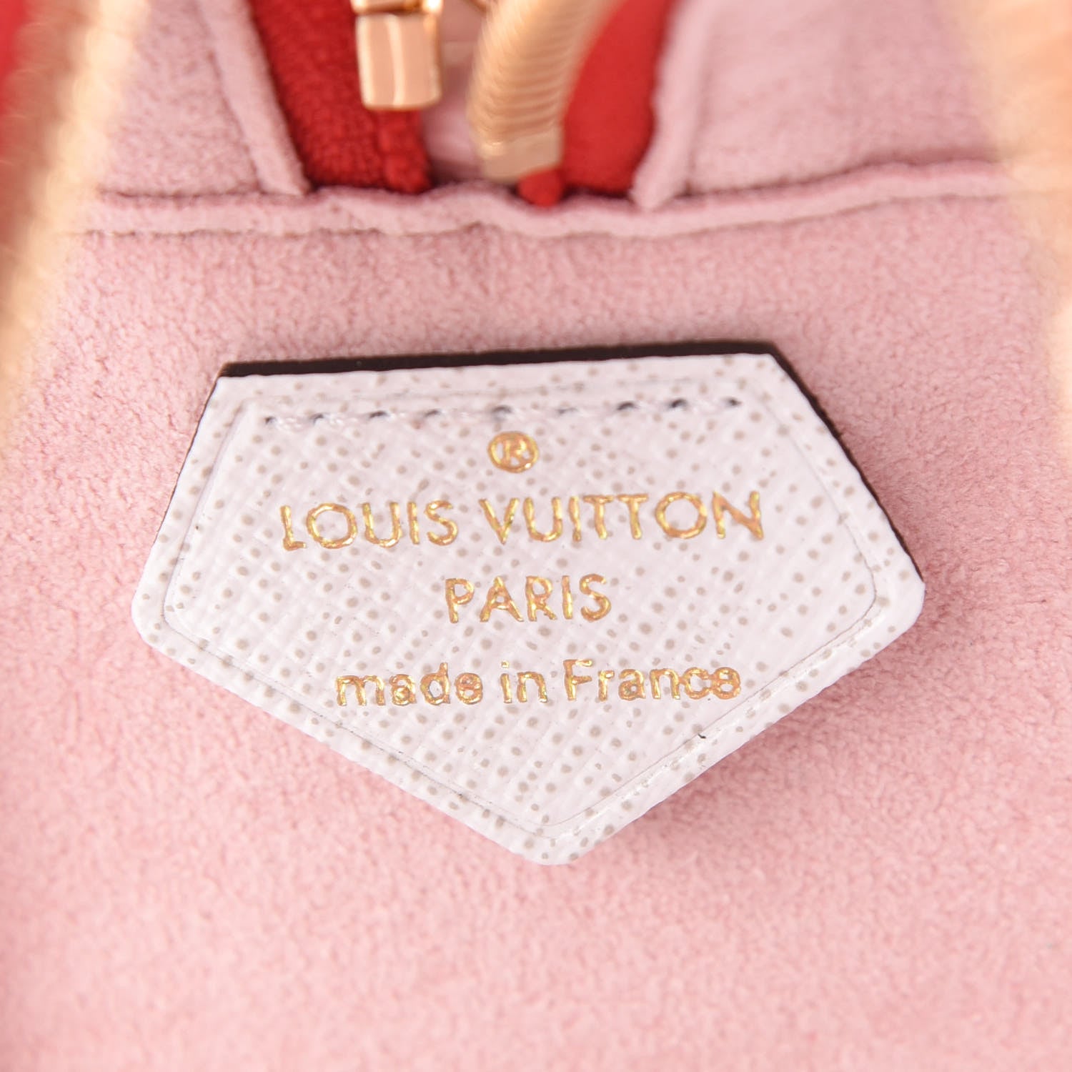 Louis Vuitton Monogram Giant Beach Pouch Rouge 6 of 9
