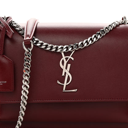 Saint Laurent Calfskin Medium Monogram Sunset Pallisandre 7 of 12