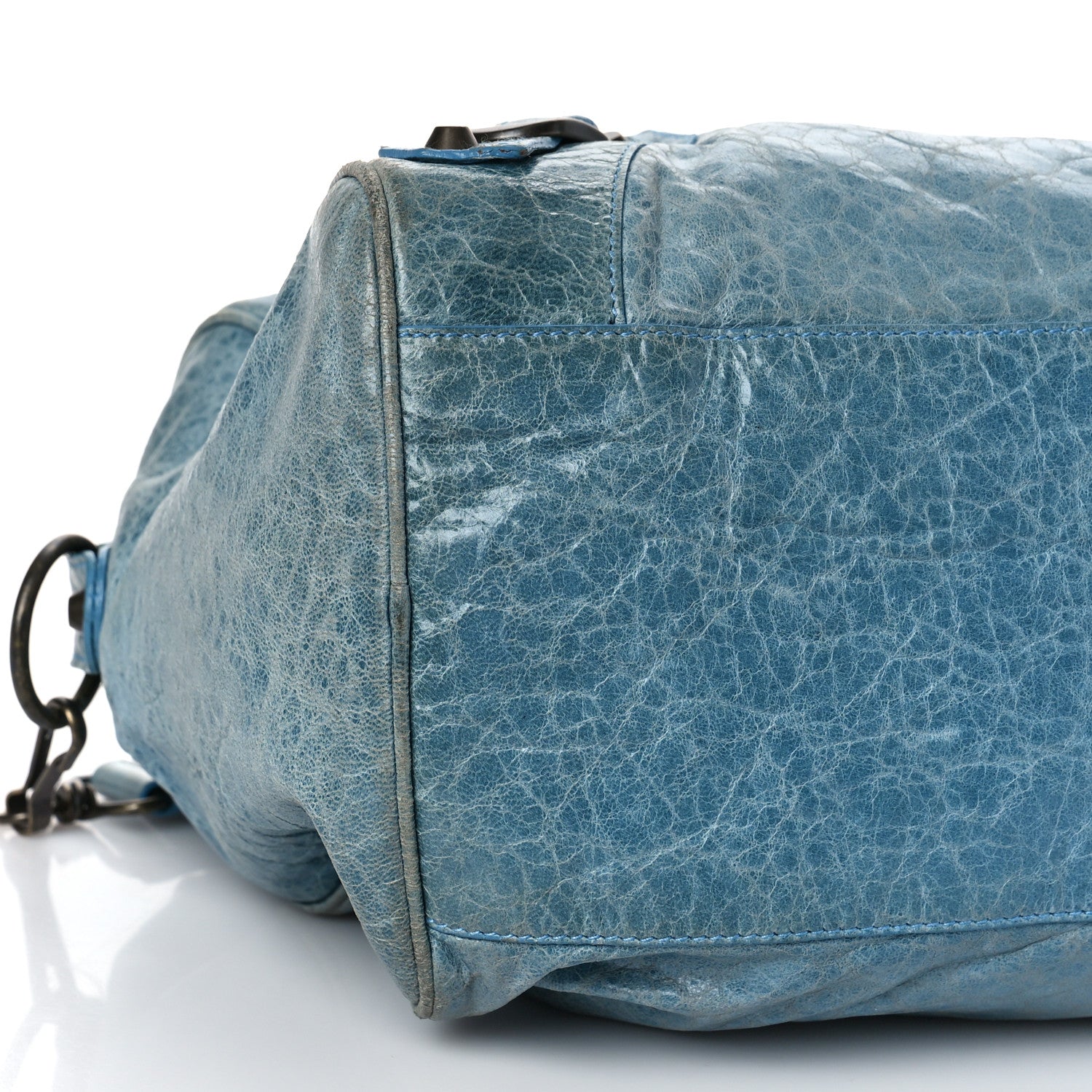 Balenciaga Chevre Classic Hardware Twiggy Aquamarine 8 of 10