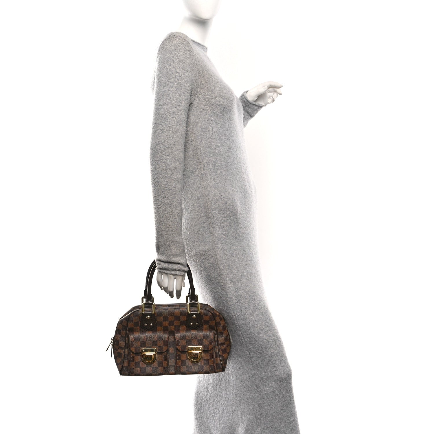 Louis Vuitton Damier Ebene Manhattan PM 2 of 9
