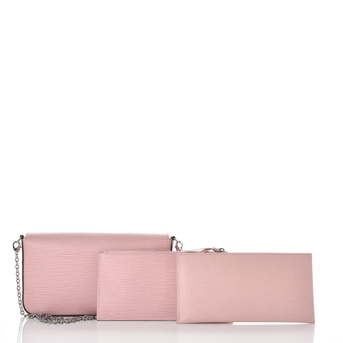 Epi Pochette Felicie Rose Ballerine