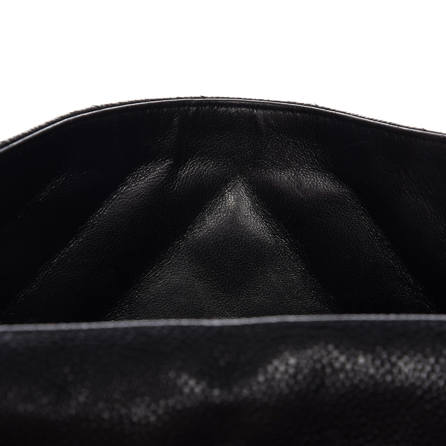 Chanel Caviar Quilted Jumbo Single Flap Black 8 of 14