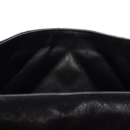 Chanel Caviar Quilted Jumbo Single Flap Black 8 of 14