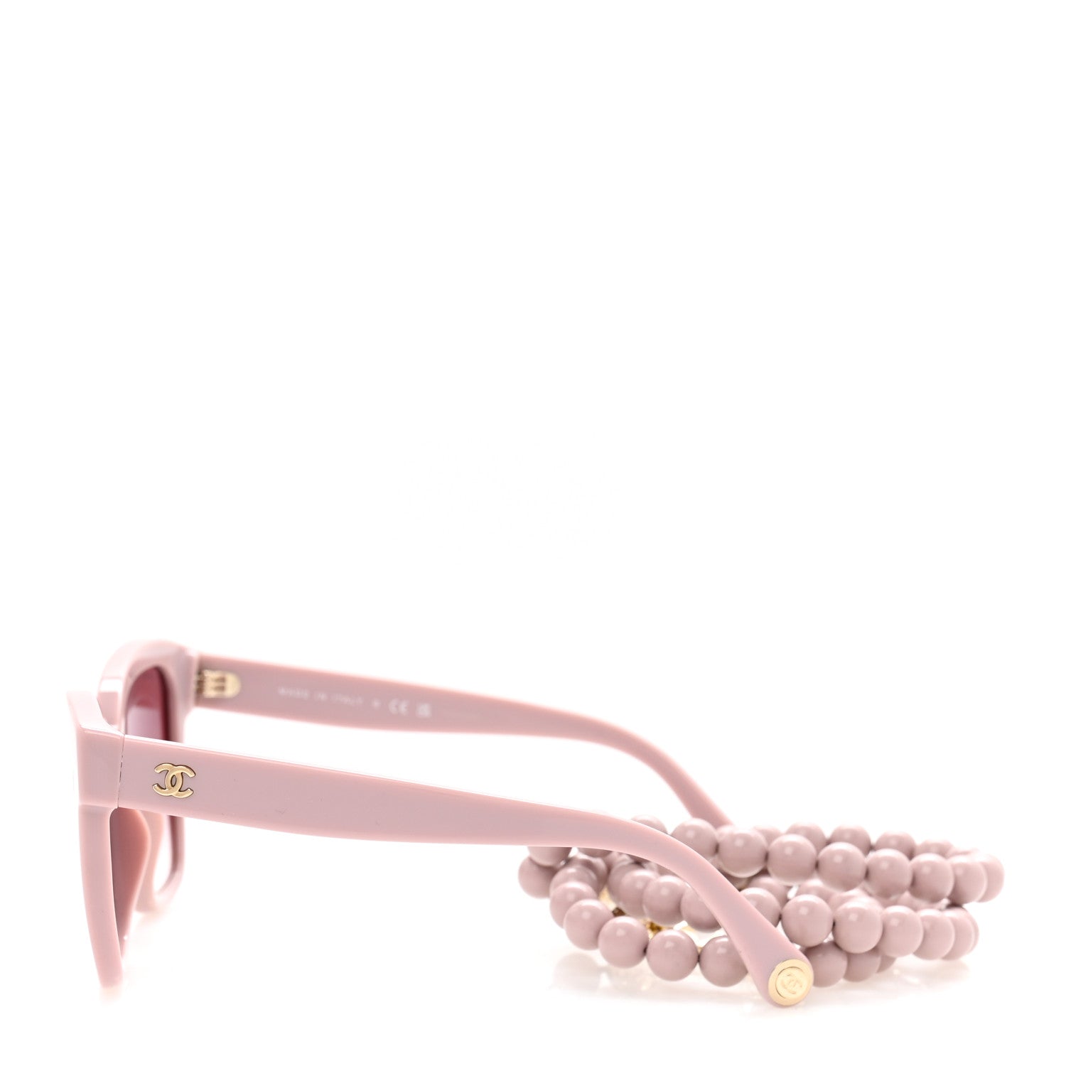 Chanel Acetate Chain Square Sunglasses 5487-A Pink 3 of 9