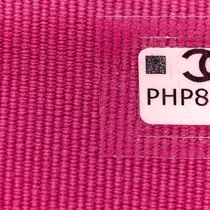 Chanel Caviar Quilted Flap Card Holder Wallet Purple 7 of 10