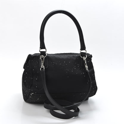 Givenchy Nylon Stencil Small Pandora Black White 2 of 9