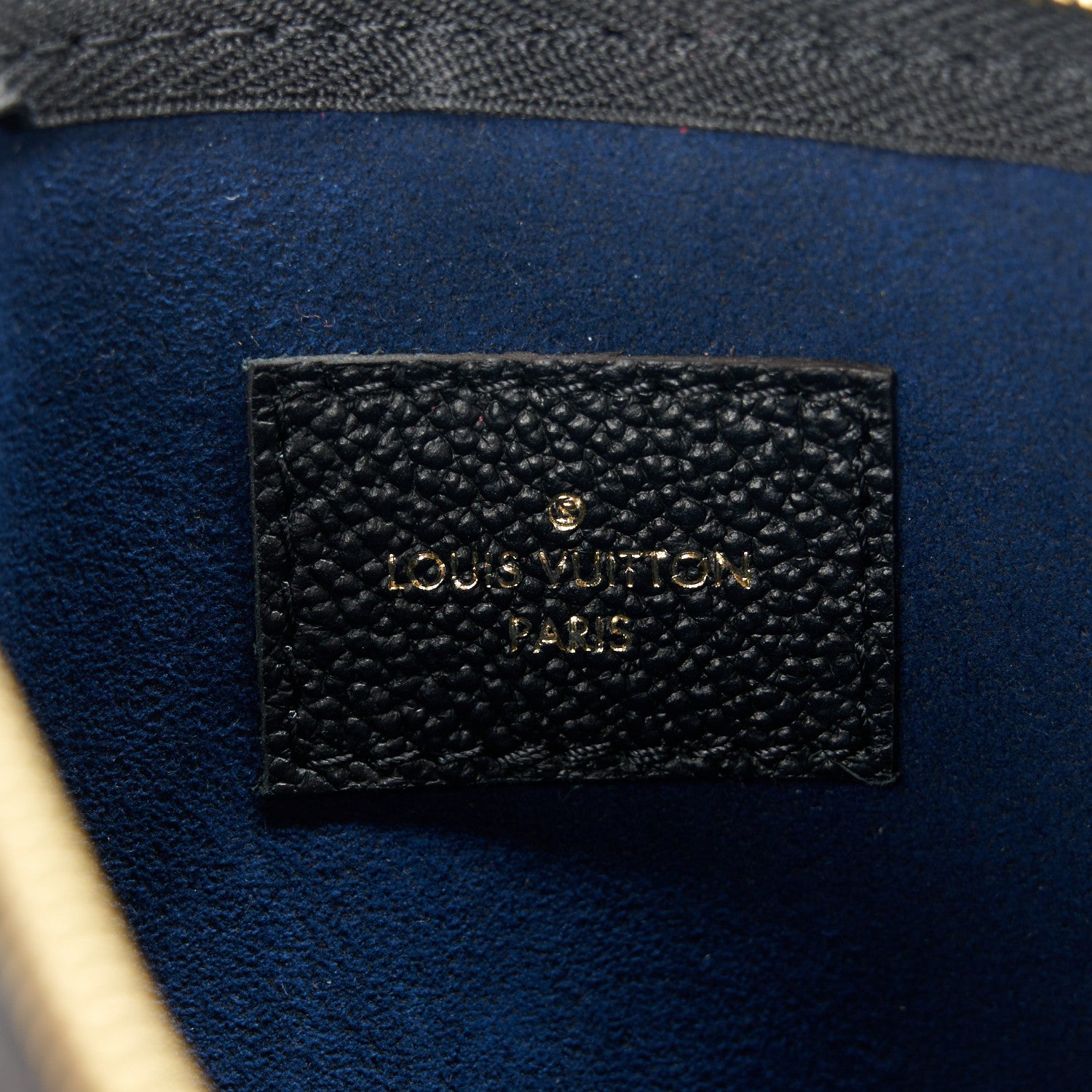 Louis Vuitton Empreinte CarryAll PM Pochette Black 6 of 10