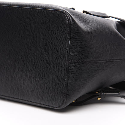 Fendi Vitello Cruise F is Fendi Drawstring Backpack Black 8 of 8