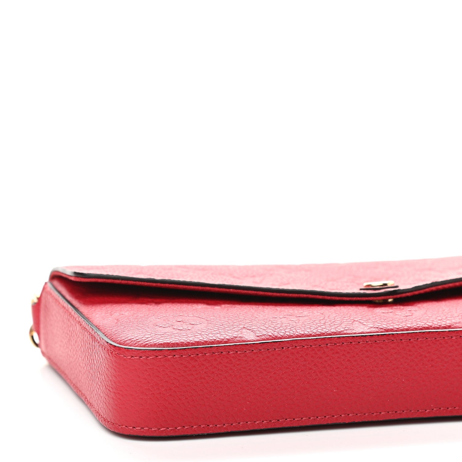 Louis Vuitton Empreinte Pochette Felicie Chain Wallet Scarlet 6 of 10