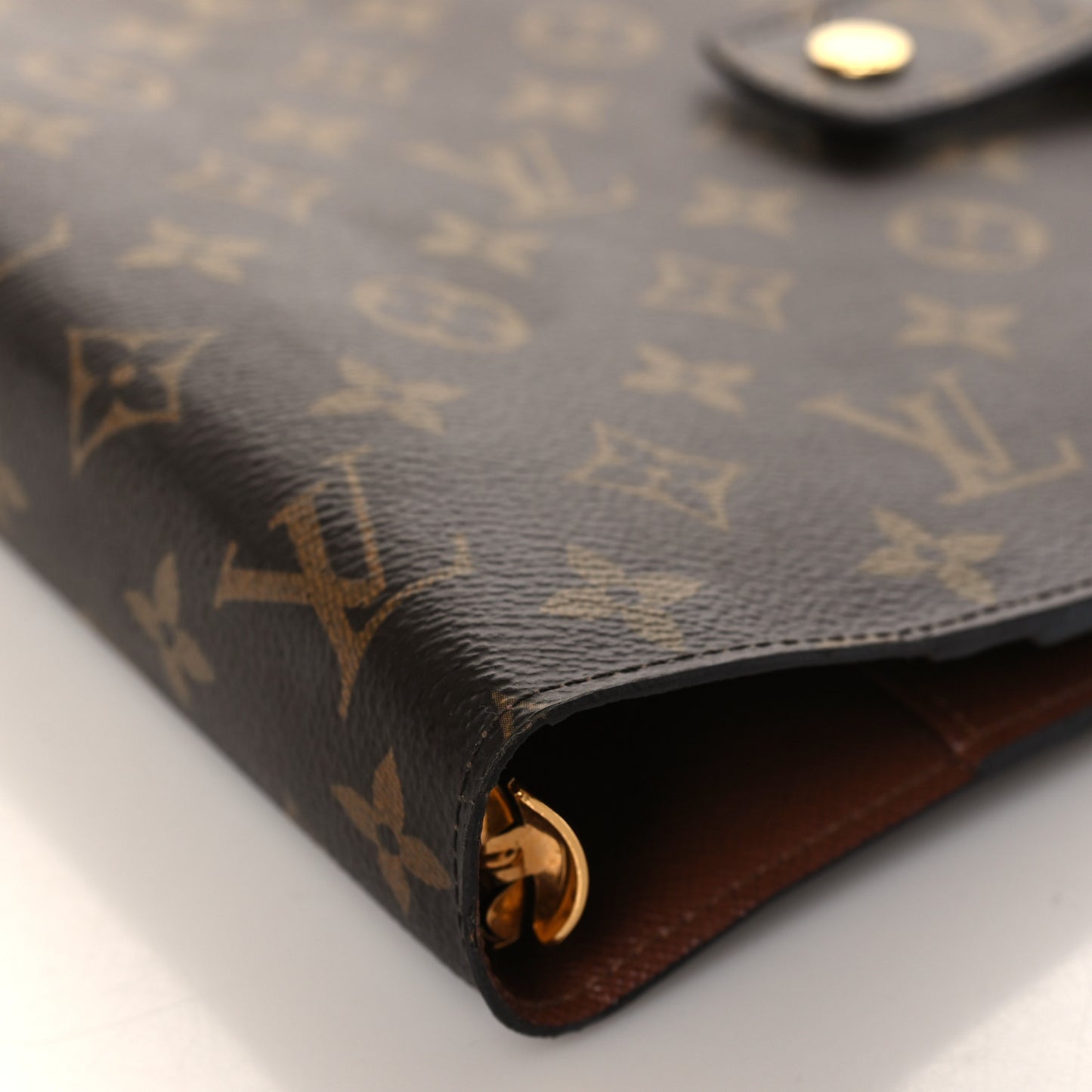 Monogram Large Ring Agenda Cover