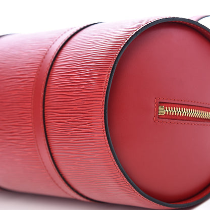 Louis Vuitton Epi Soufflot Castillan Red 11 of 13