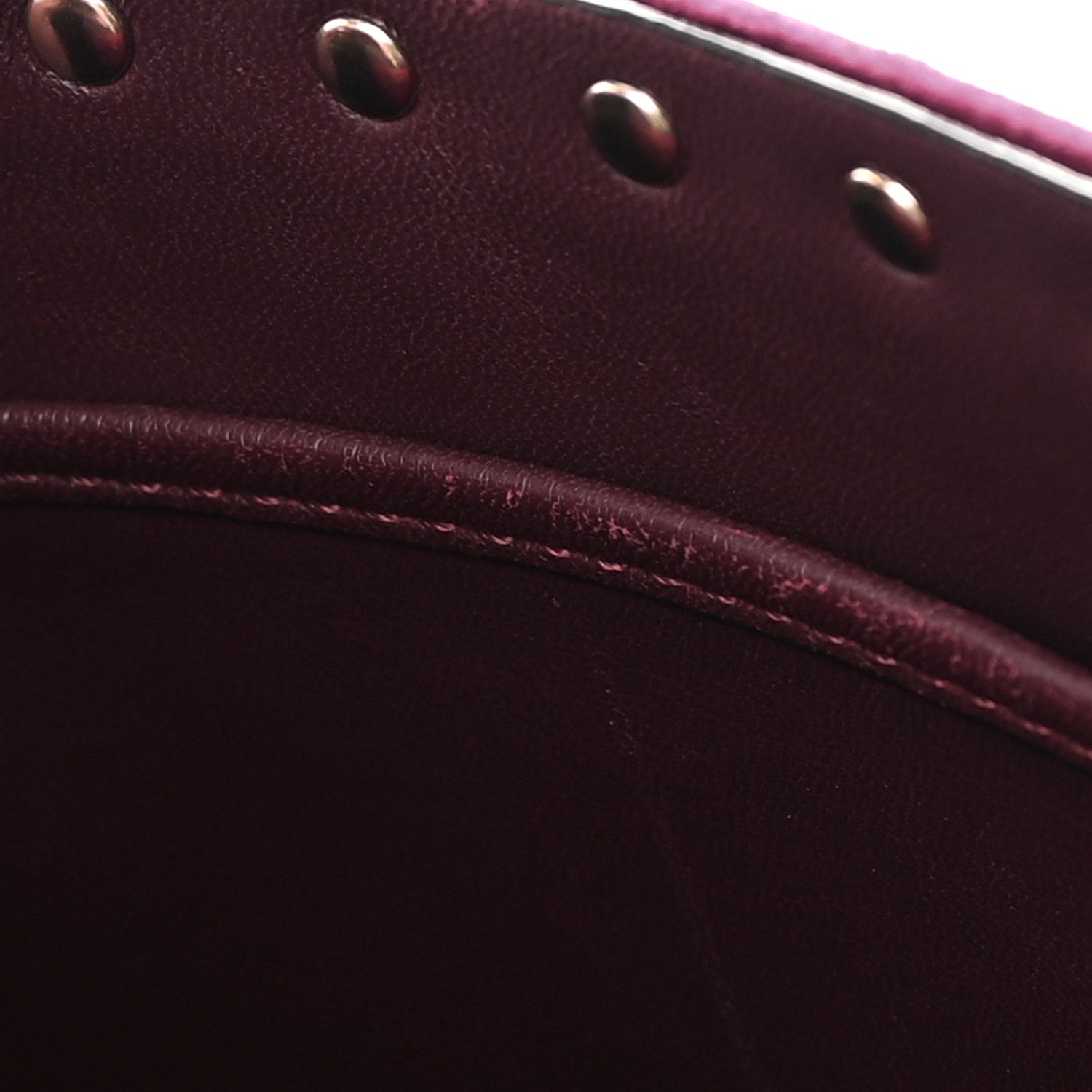 Valentino Garavani Velvet Medium Rockstud Spike Shoulder Bag Rubino 10 of 18