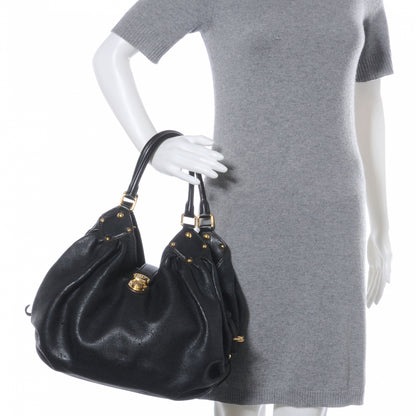Louis Vuitton Mahina L Black 2 of 7