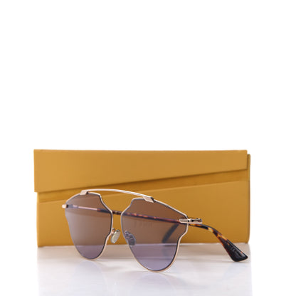 Christian Dior So Real Pop Sunglasses Rose Gold Purple 10 of 10