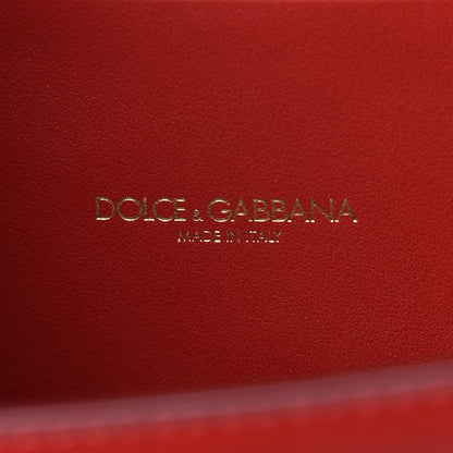 Dolce & Gabbana Smooth Calfskin Medium Devotion Crossbody Bag Poppy Red 7 of 11