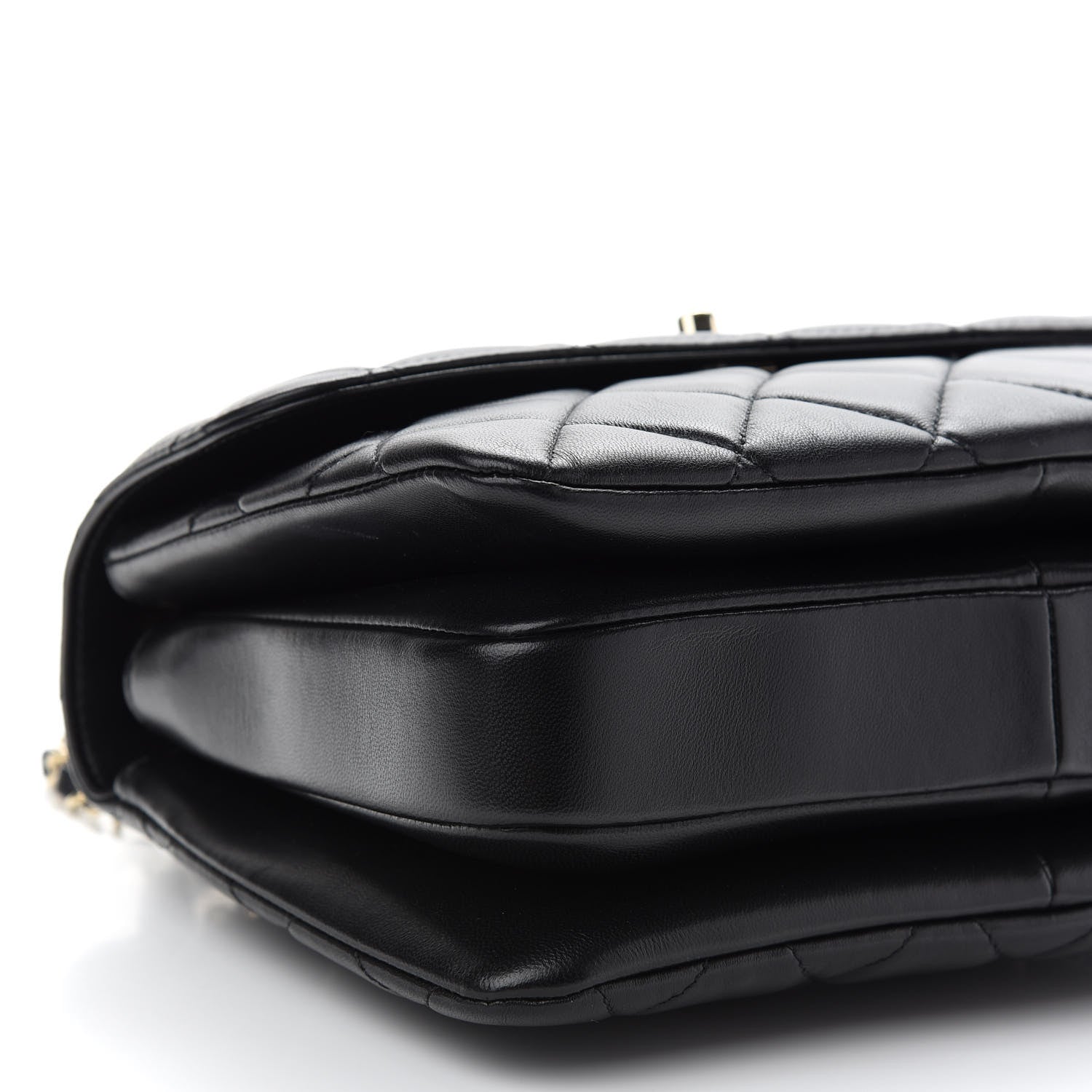 Chanel Lambskin Quilted Small Trendy CC Dual Handle Flap Bag Black 7 of 8
