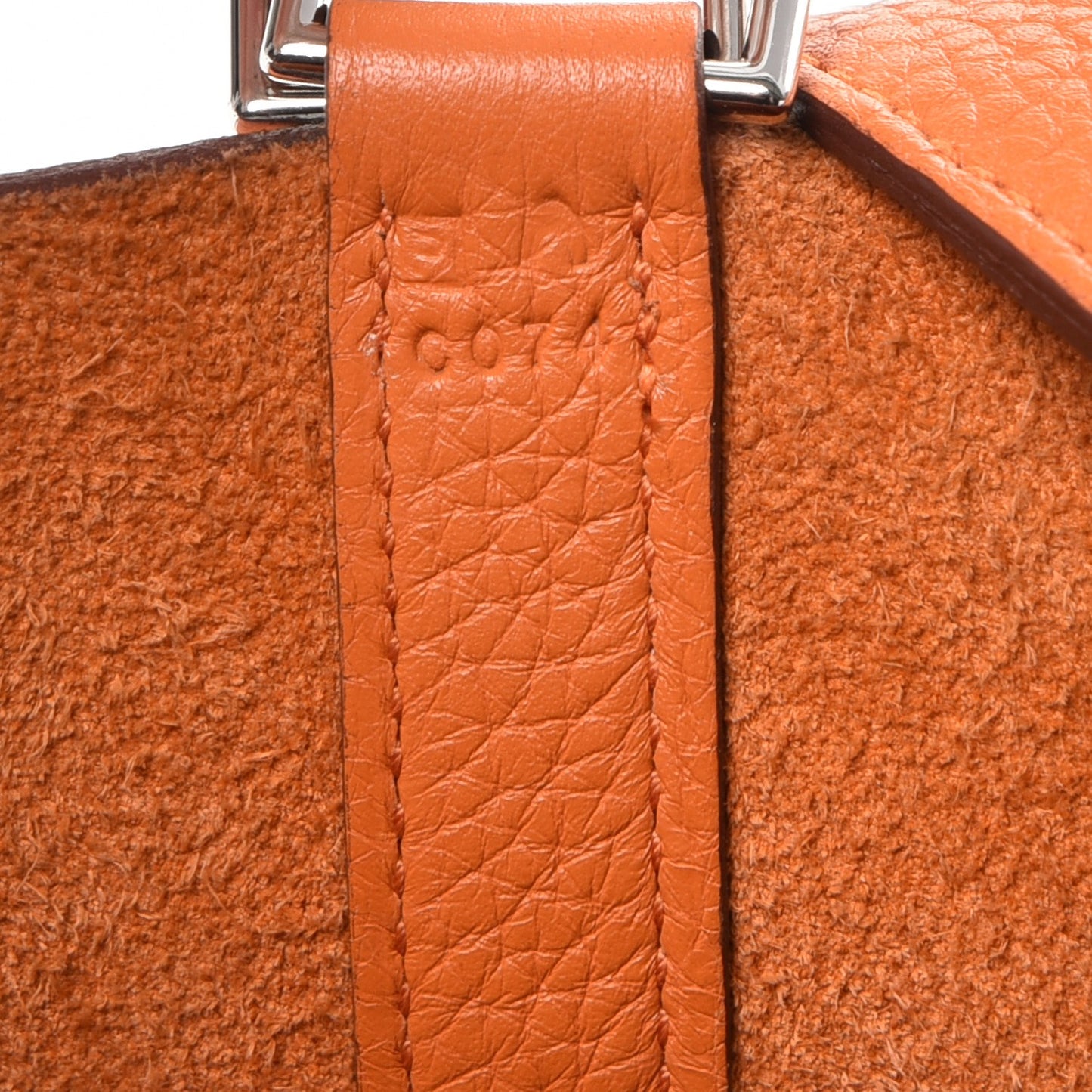 Taurillon Clemence Picotin Lock 26 GM Orange