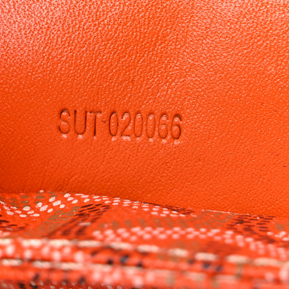 Goyard Goyardine Pouch Orange 7 of 12