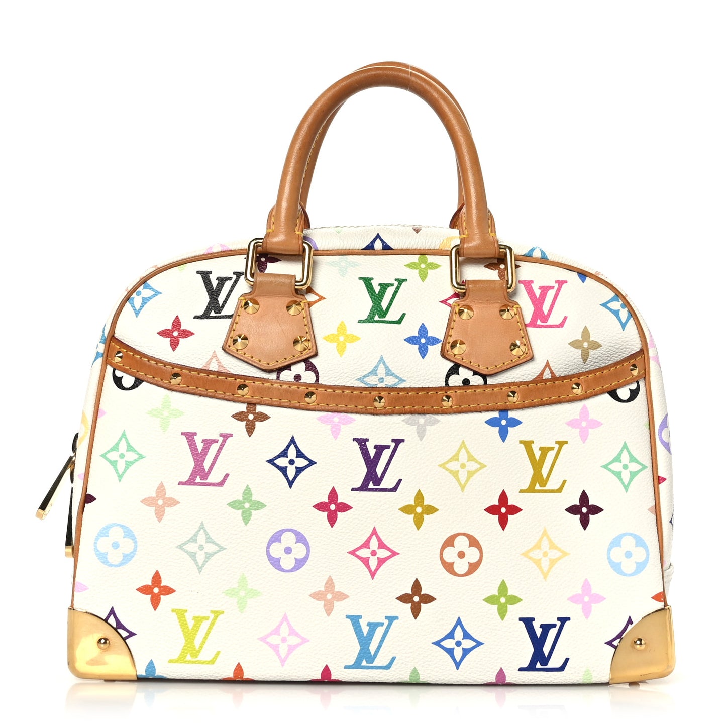 Monogram Multicolor Trouville White