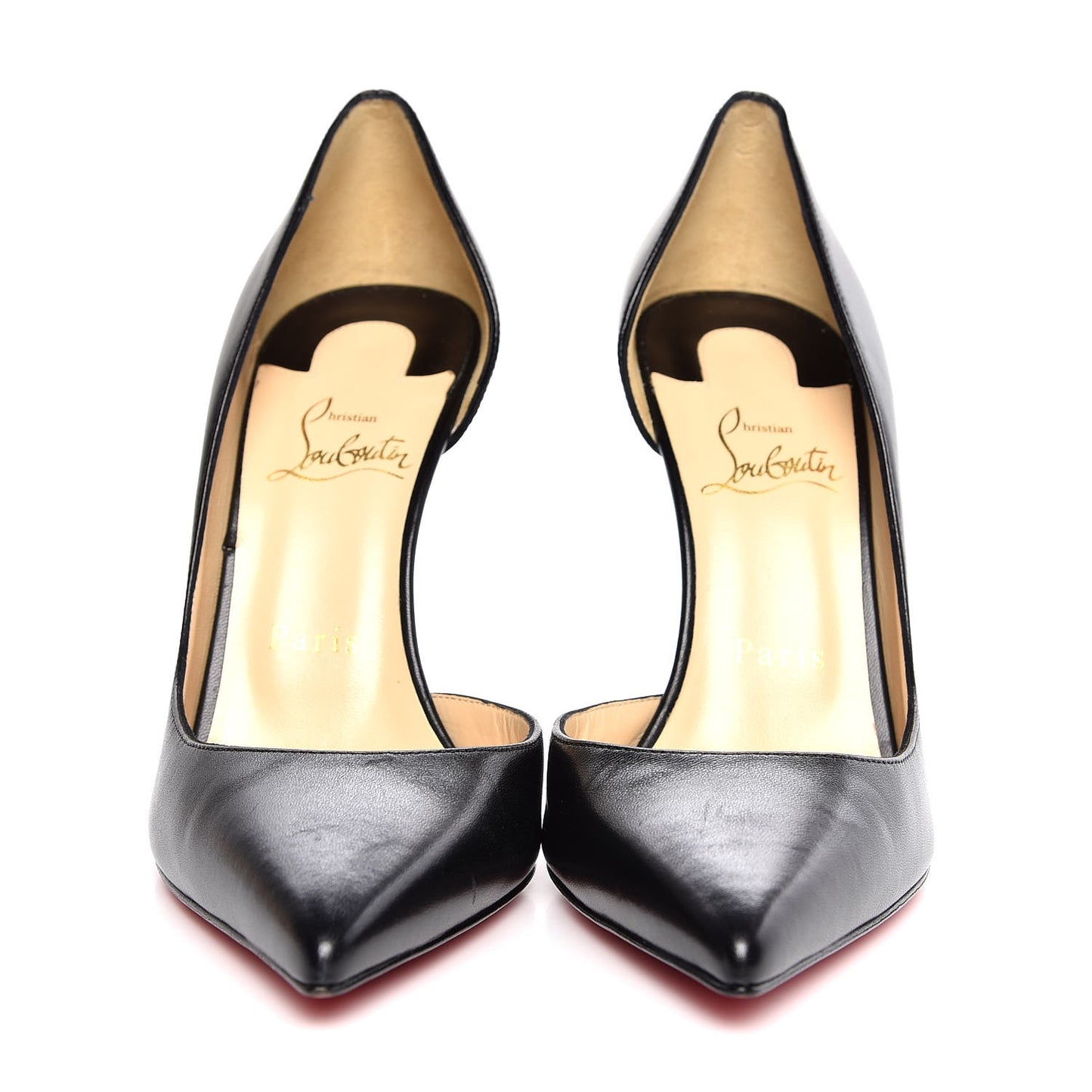 Shiny Nappa Iriza 100 Pumps 38.5 Black