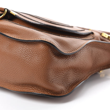 Chloe Calfskin Medium Marcie Satchel Tan 7 of 12