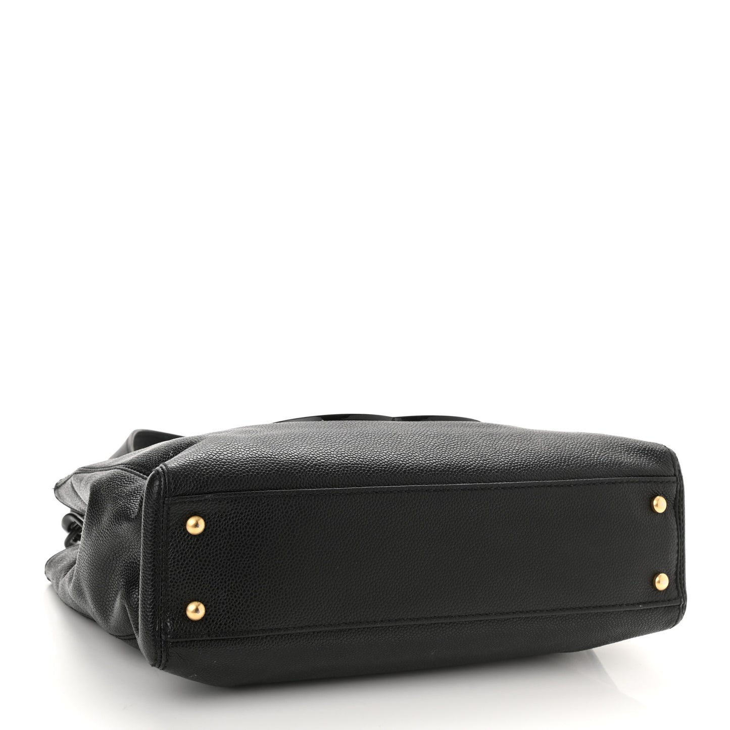 Caviar Bekko Chain Tote Black