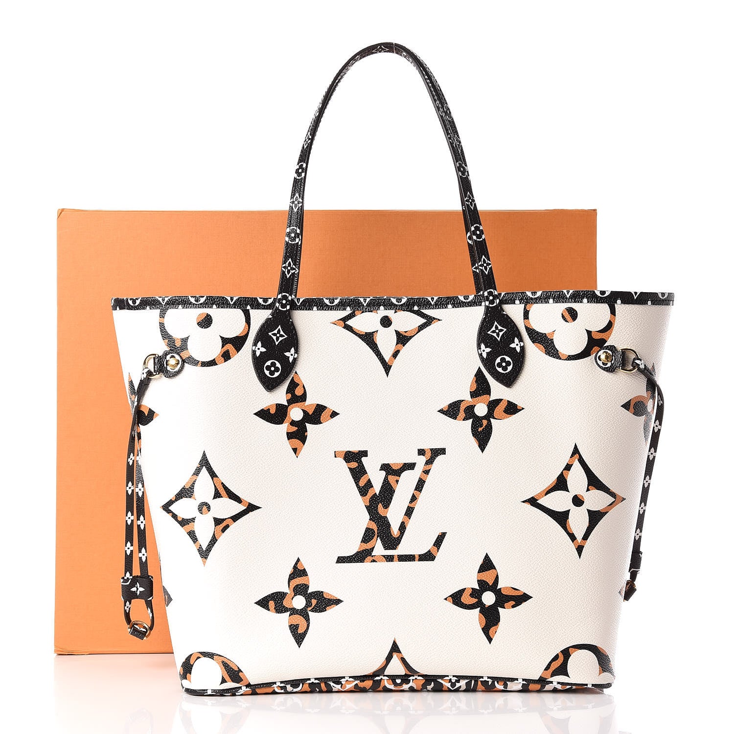 Louis Vuitton Monogram Giant Jungle Neverfull MM Ivory 11 of 11