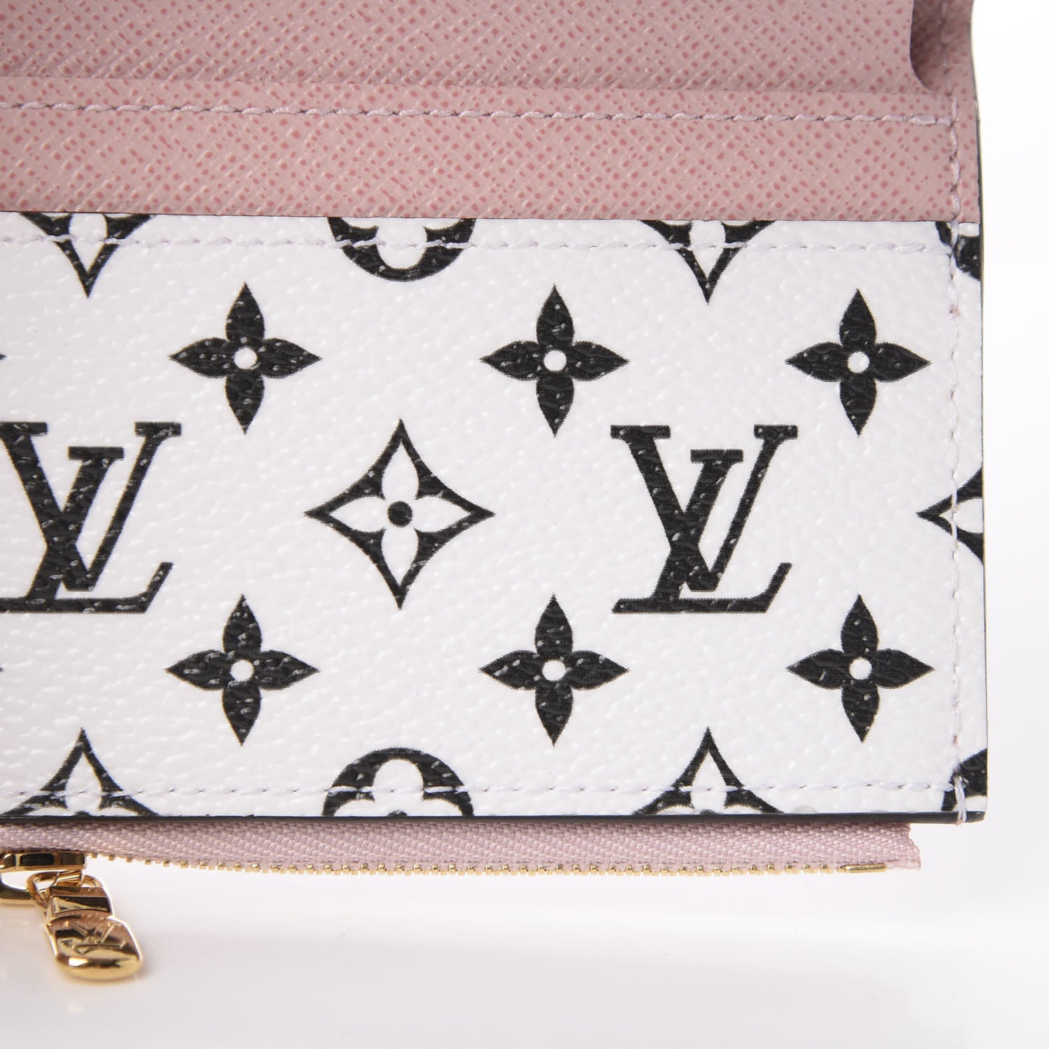 Louis Vuitton Monogram Giant Zoe Wallet Rouge Rose 10 of 13