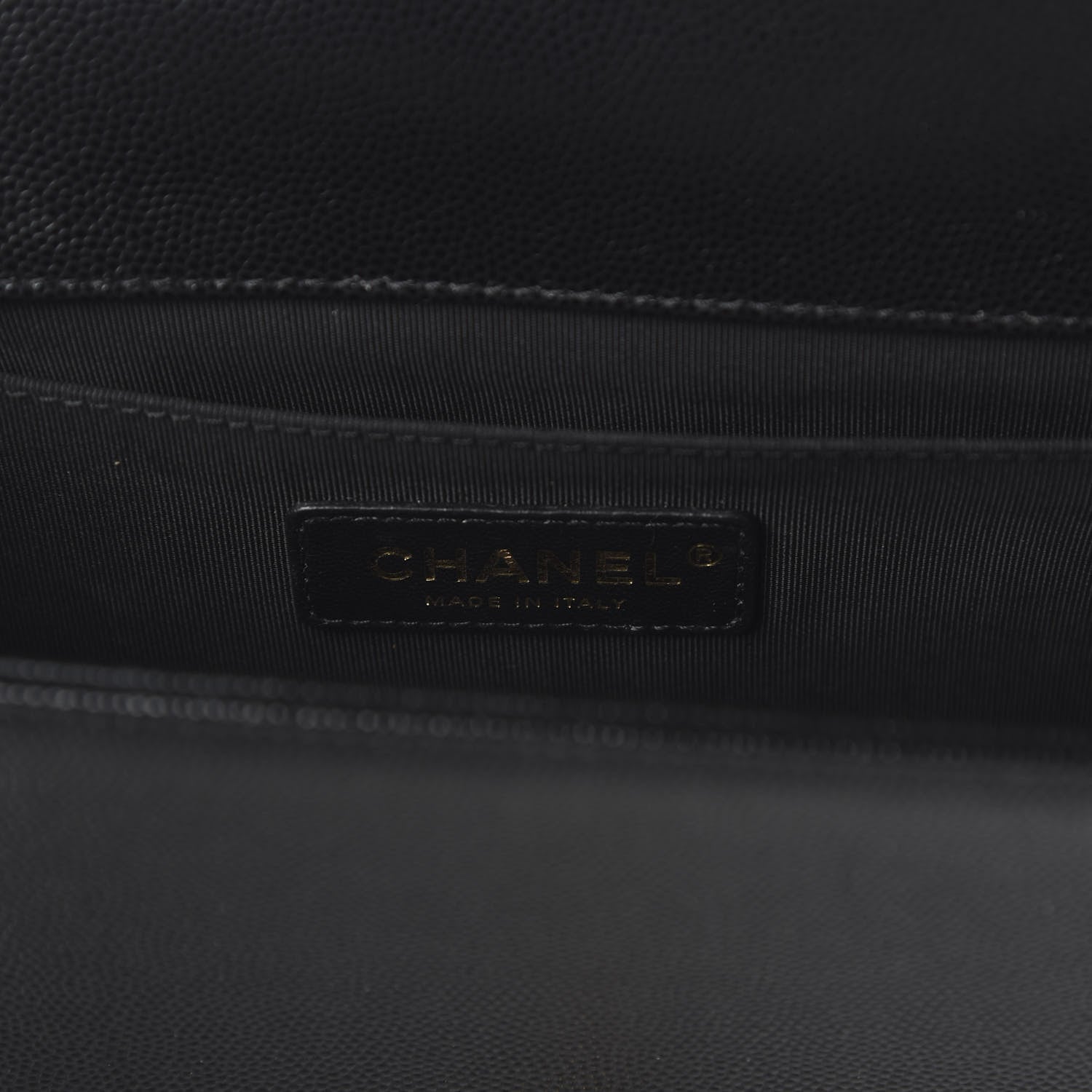Chanel Caviar Quilted Medium Boy Flap Black 8 of 10