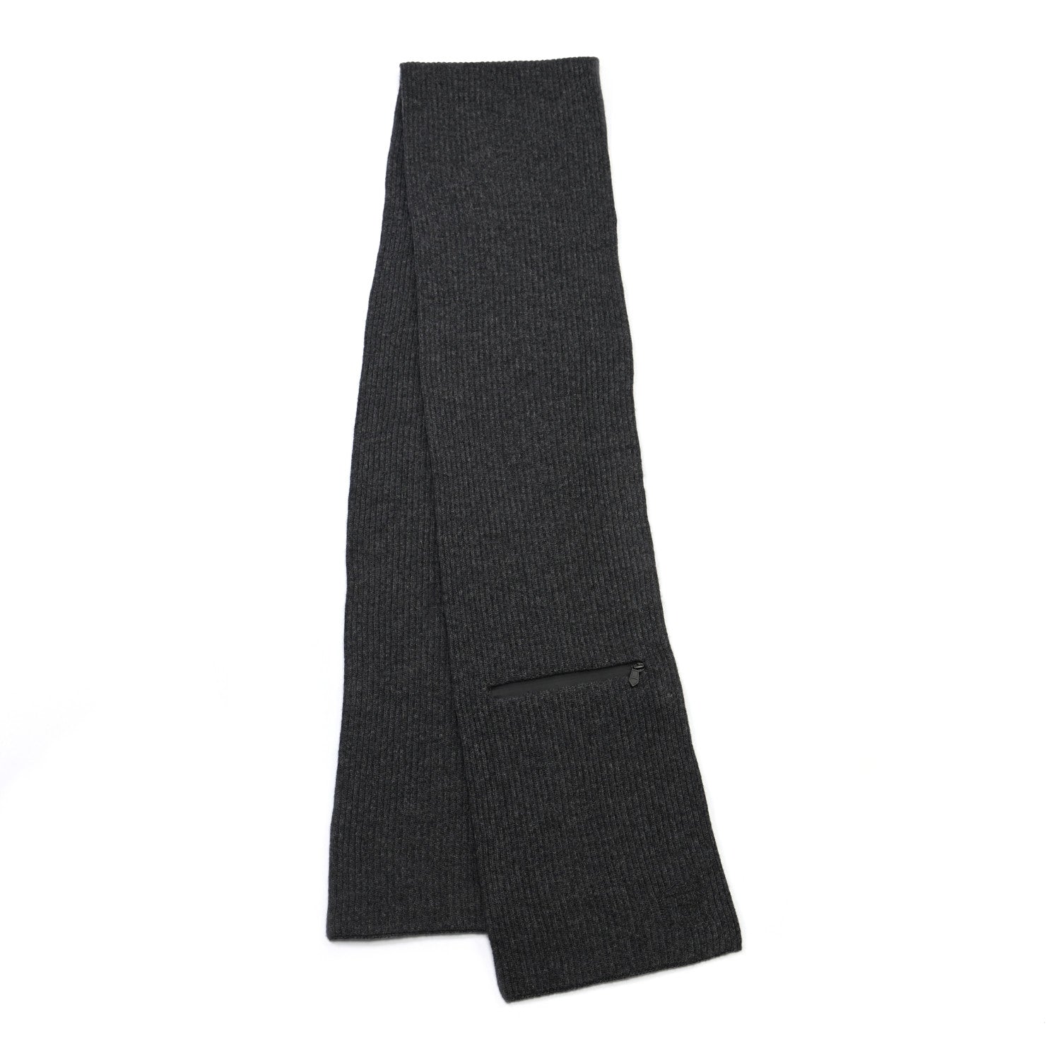 Hermes Wool Cashmere City Pocket Muffler Flanelle 2 of 5