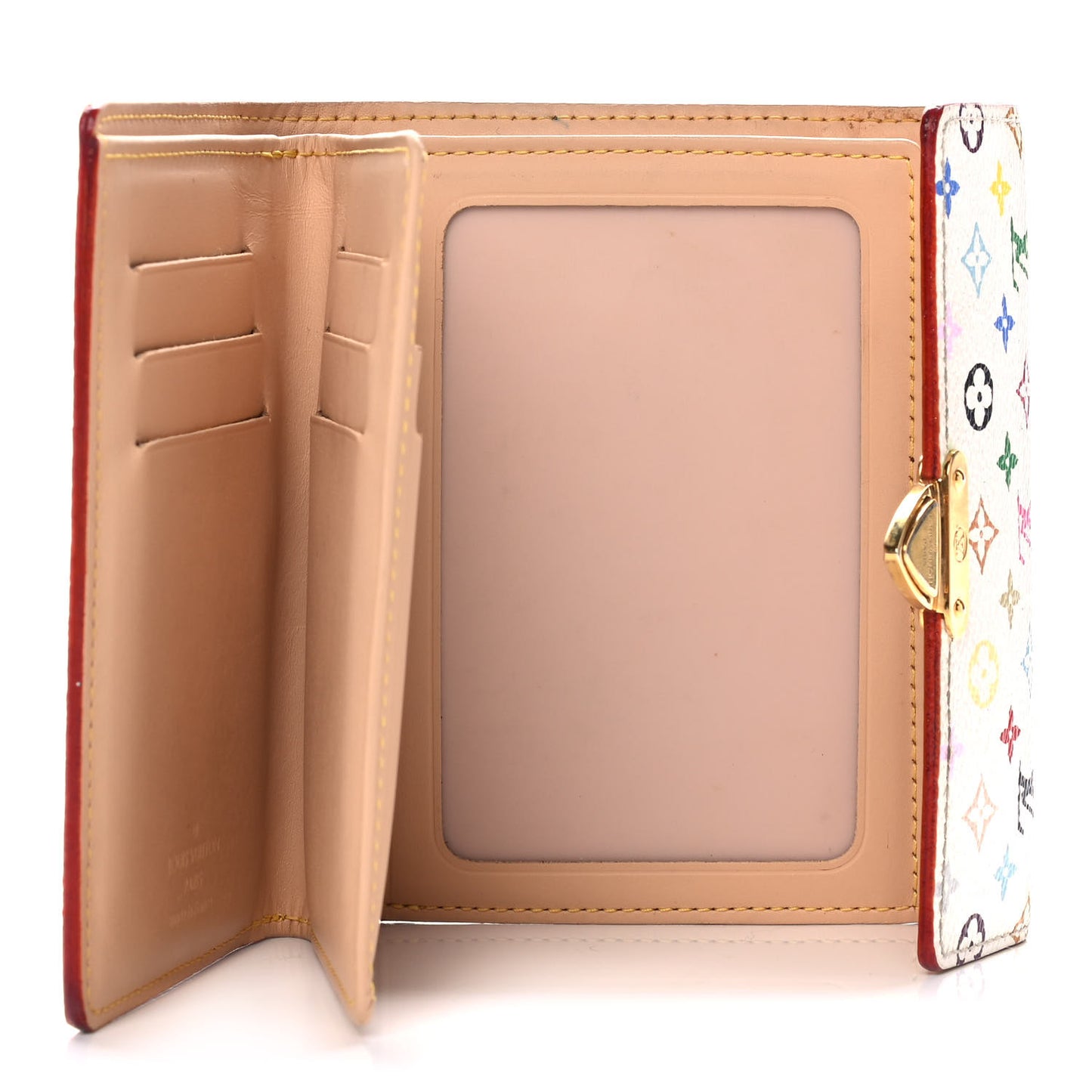 Monogram Multicolor Koala Wallet White
