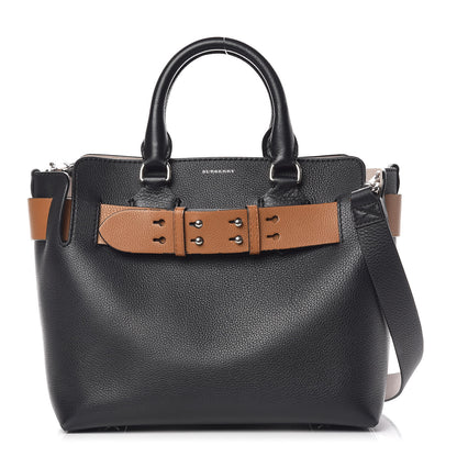 Burberry Soft Grain Calfskin Small Belt Bag Black 1 of 14