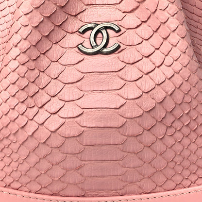 Chanel Python Small Gabrielle Backpack Light Pink 7 of 9