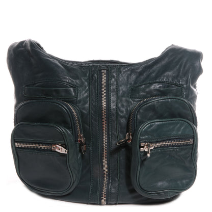 Alexander Wang Leather Donna Hobo English Green 1 of 6