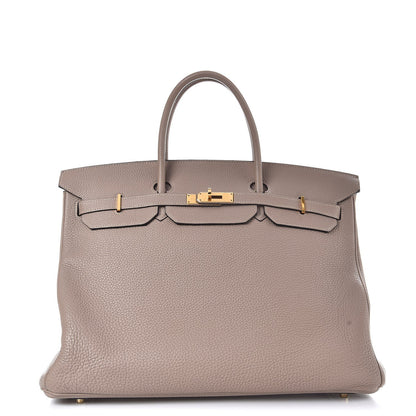 Hermes Togo Birkin 40 Gris Tourterelle 1 of 36
