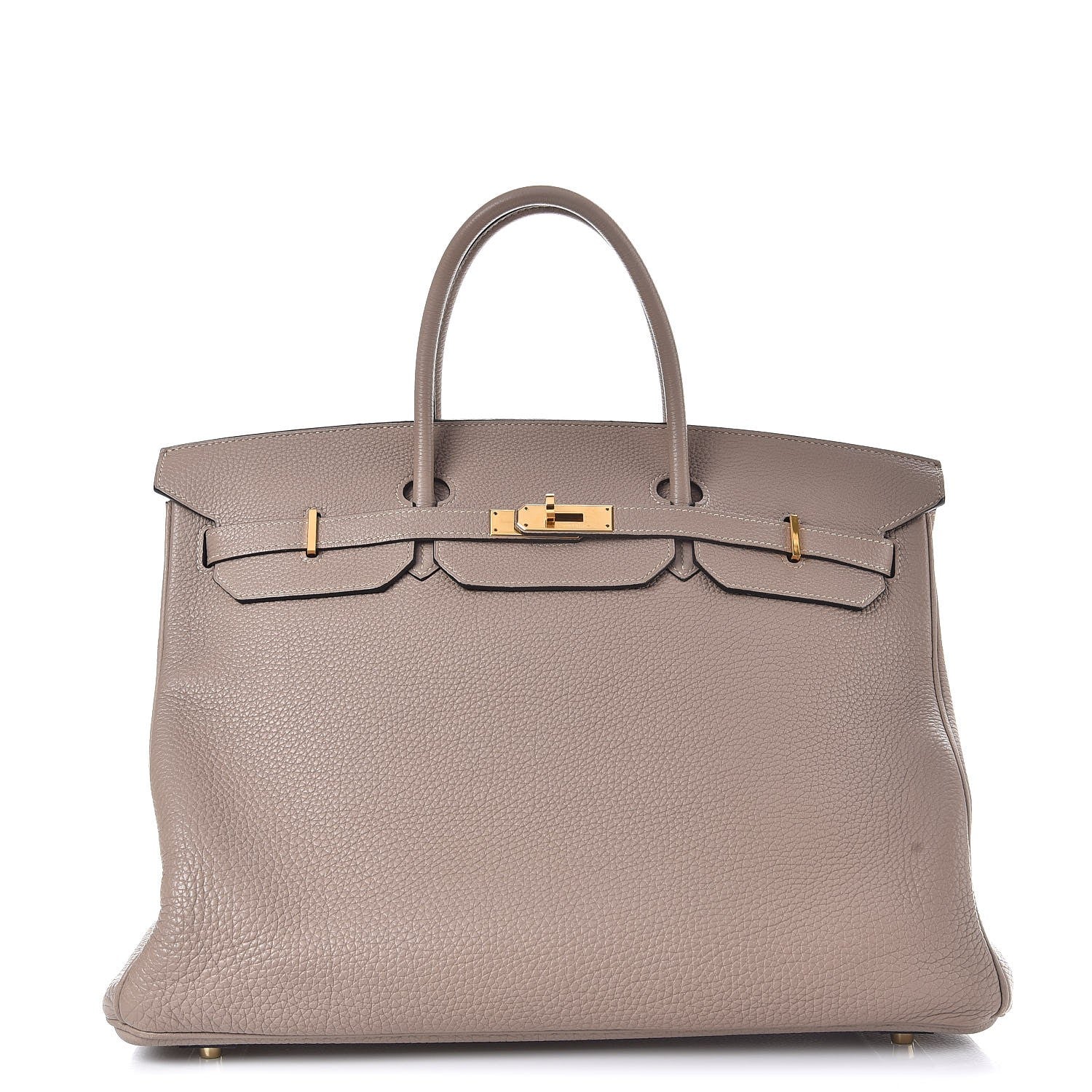 Hermes Togo Birkin 40 Gris Tourterelle 1 of 36