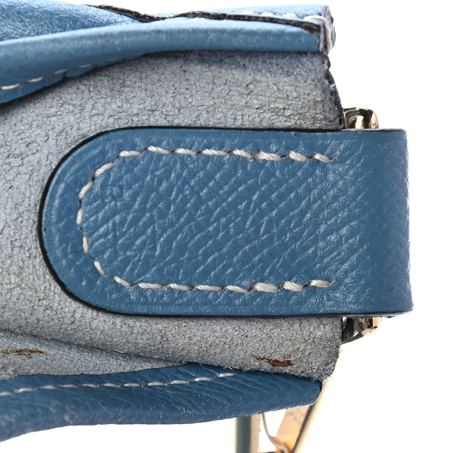 Hermes Epsom Evelyne GM Blue Jean 7 of 12