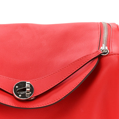 Hermes Swift Verso Lindy 30 Rouge De Coeur Rouge Piment 8 of 13