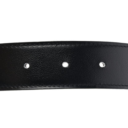 Hermes Box Togo 32mm H Belt 95 Black Etain 3 of 6