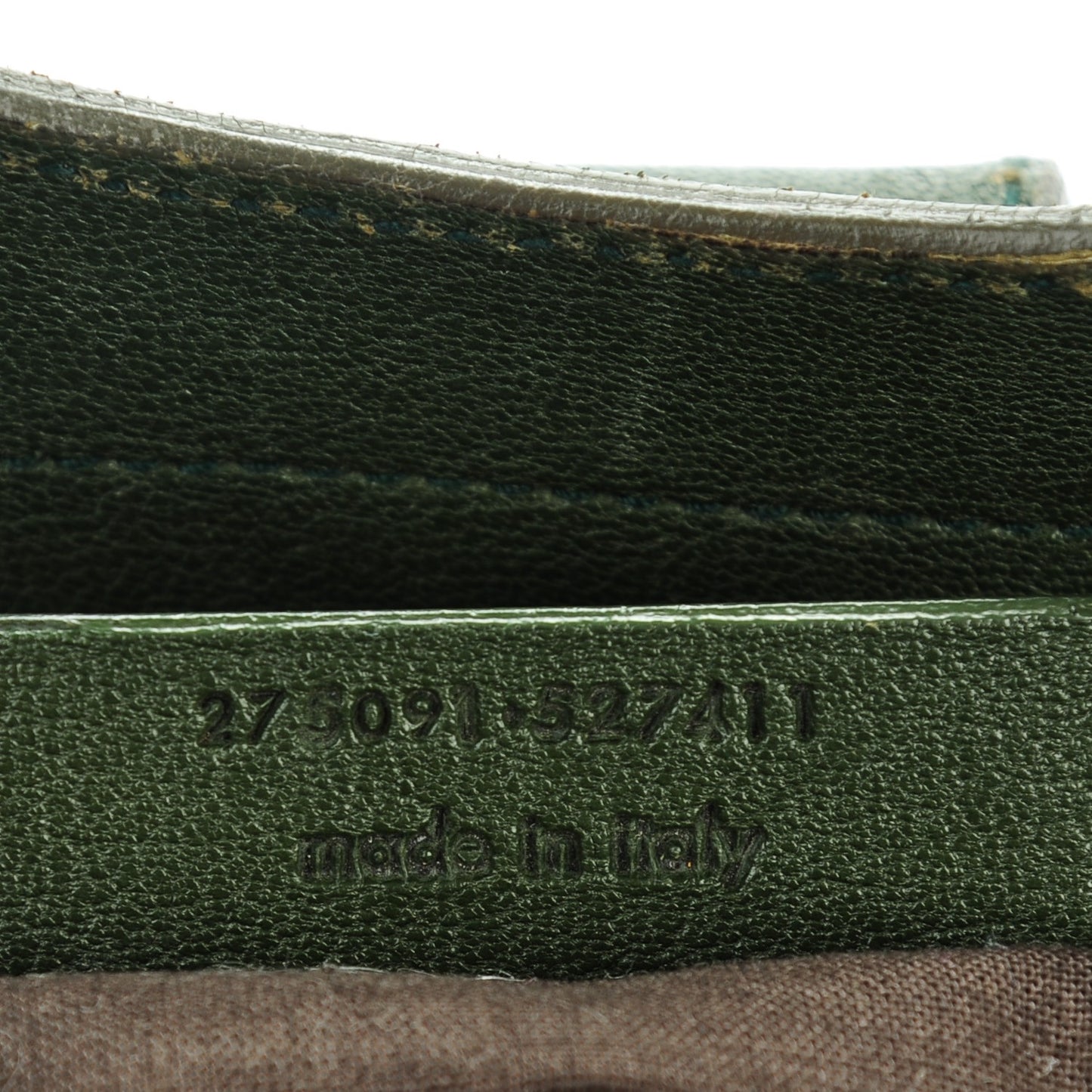 Sheepskin Large Cabas Chyc Dark Green