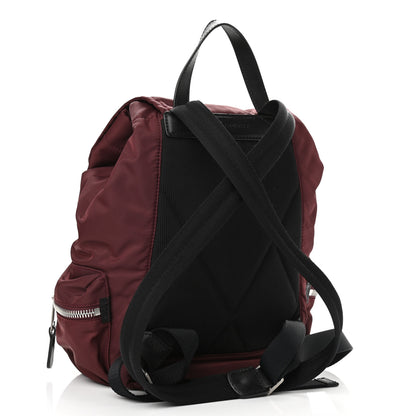 Burberry Nylon Puffer Medium Rucksack Backpack Burgundy 3 of 10