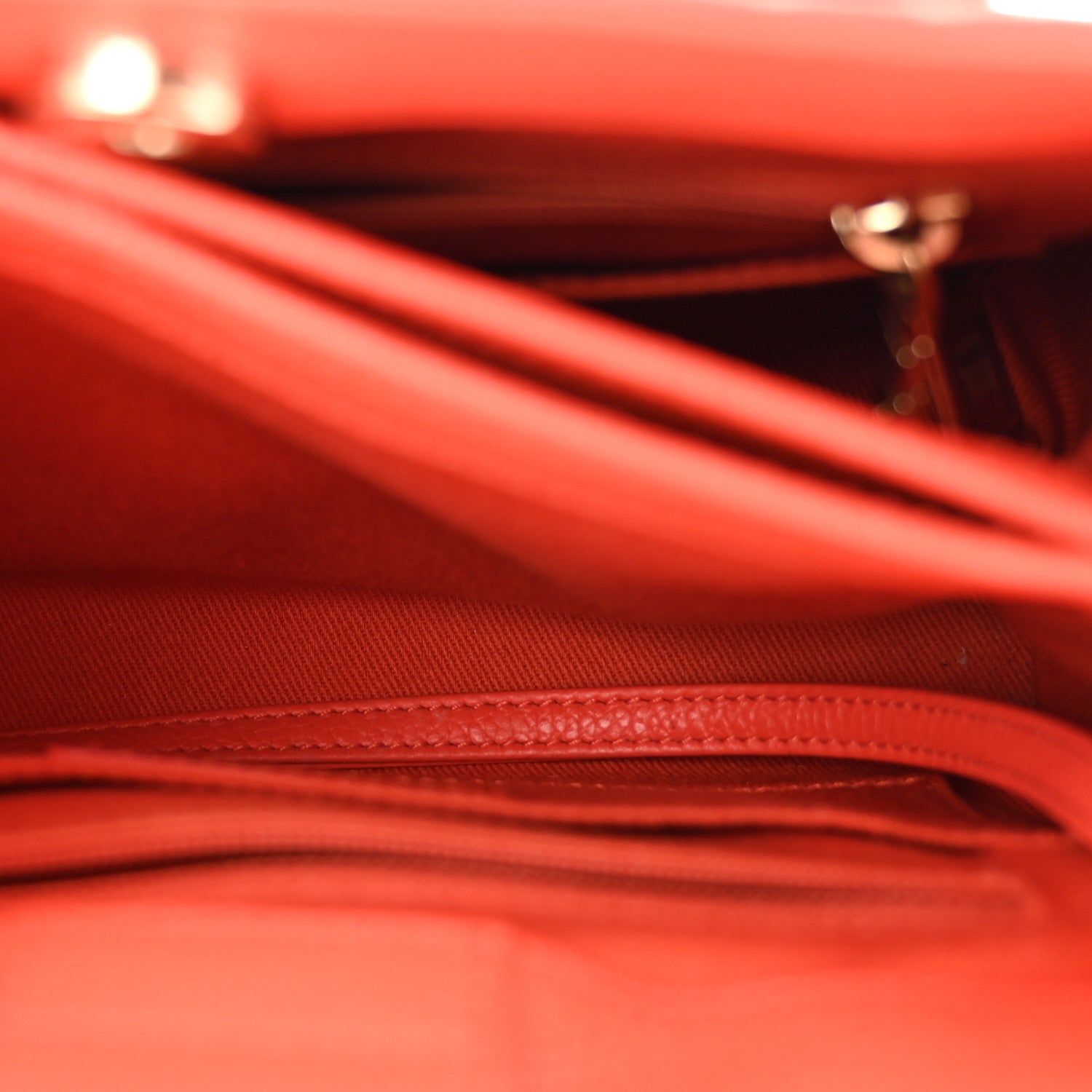 Chanel Grained Calfskin Mini Neo Executive Shopper Tote Red 6 of 14