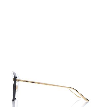 Gucci Rimless Sunglasses GG0354S Gold 3 of 8