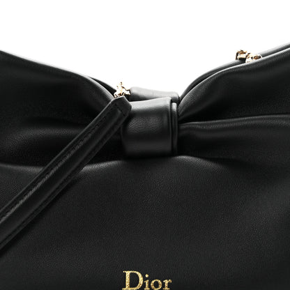 Christian Dior Lambskin Small Bow Bag Black 8 of 11