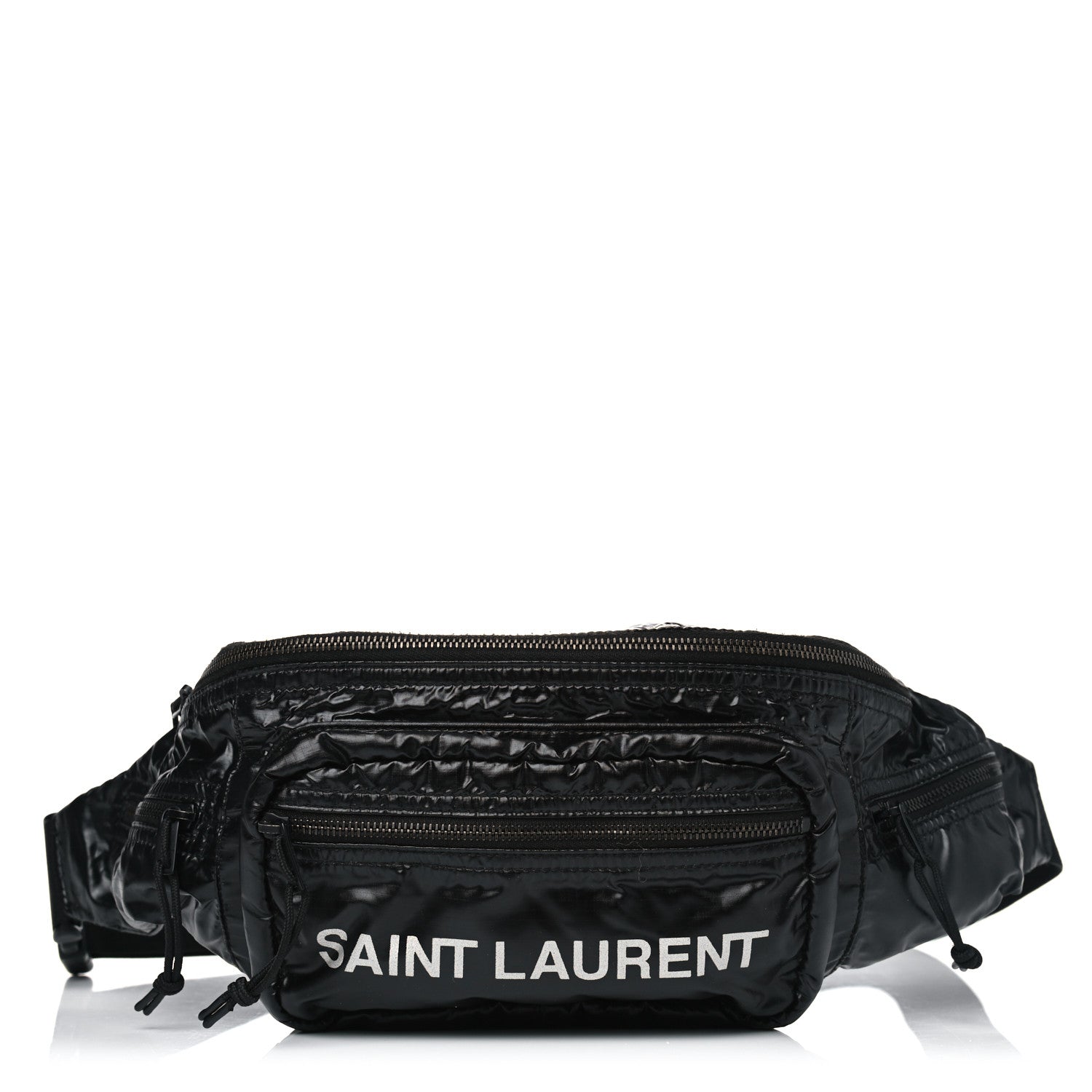 Saint Laurent Nylon Logo Ripstop Body Belt Bag Black 1 of 4