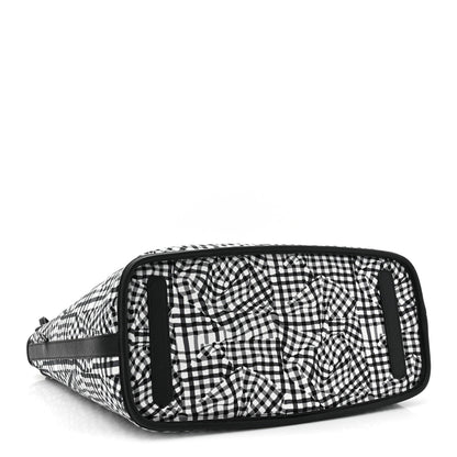 MCM Visetos Medium Liz Reversible Shopper Tote Black 8 of 16